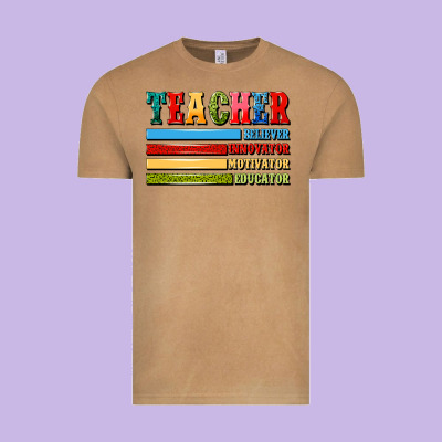 Teacher Vintage Tee Designed By Artiststas