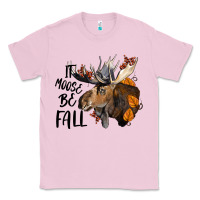 Bubblegum Pink It Moose Be Fall Classic Tee - LillyAllenDesigns