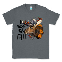 Charcoal Heather It Moose Be Fall Classic Tee - LillyAllenDesigns