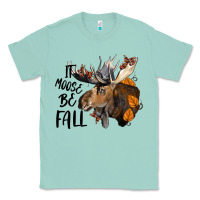 Seafoam It Moose Be Fall Classic Tee - LillyAllenDesigns