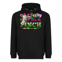 Black Too Cute To Pinch Heavyweight Hoodie - FaDigitalArtStudio