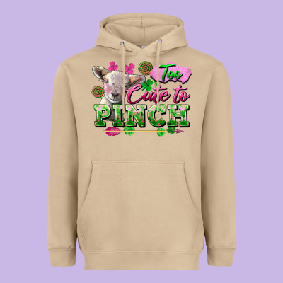 Too Cute To Pinch Heavyweight Hoodie Designed By Fadigitalartstudio