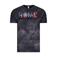 Cloud Black home of the because of the brave Vintage Tee - JahusDesignShop