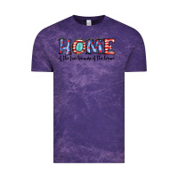 Cloud Purple home of the because of the brave Vintage Tee - JahusDesignShop