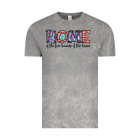 Cloud Rock home of the because of the brave Vintage Tee - JahusDesignShop