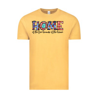 Vintage Mustard home of the because of the brave Vintage Tee - JahusDesignShop