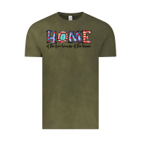 Vintage Olive home of the because of the brave Vintage Tee - JahusDesignShop