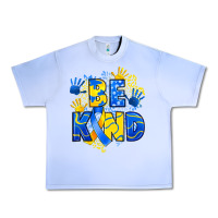 Grape Ice down syndrome be kind Urban Heavy Tee - Artiststas