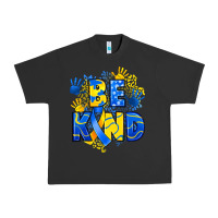 Pigment Black down syndrome be kind Urban Heavy Tee - Artiststas