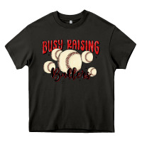Asphalt busy raising ballers Heavy Core Tee - MaliasSmallBusiness