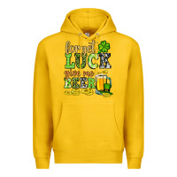 Lemon St. Patrick's Forget luck give me beer Premium Hoodie - OliviaCreatesArt