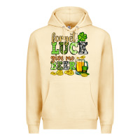 Pina Colada St. Patrick's Forget luck give me beer Premium Hoodie - OliviaCreatesArt