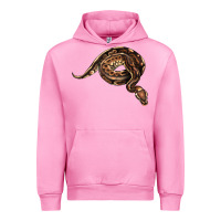 Fuchsia Pink Royal Ball Python Illustrations Urban Hoodie - LillyAllenDesigns
