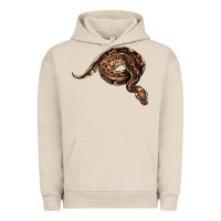Pigment French Oak Royal Ball Python Illustrations Urban Hoodie - LillyAllenDesigns