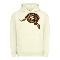 Pigment Pistachio Royal Ball Python Illustrations Urban Hoodie - LillyAllenDesigns