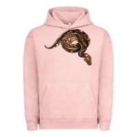 Pigment Salmon Royal Ball Python Illustrations Urban Hoodie - LillyAllenDesigns