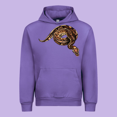 Royal Ball Python Illustrations Urban Hoodie Designed By Lillyallendesigns