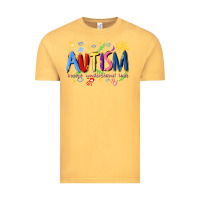 Vintage Mustard autism accept understand love Vintage Tee - Artiststas