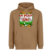 Toasted Coconut no place like home baseball Heavyweight Hoodie - BundleAndBundleShop