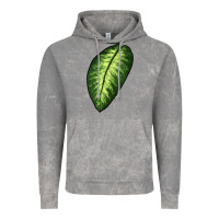 Cloud Rock Dumb Cane Leaf Vintage Hoodie - LillyAllenDesigns
