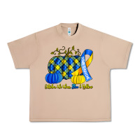 Burro october we wear blue and yellow with pumpkins Urban Heavy Tee - Artiststas
