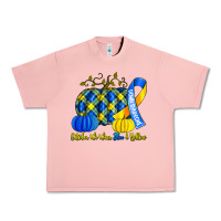 Salmon october we wear blue and yellow with pumpkins Urban Heavy Tee - Artiststas