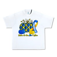 White october we wear blue and yellow with pumpkins Urban Heavy Tee - Artiststas