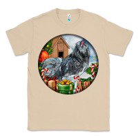 Mushroom ameraucana rooster christmas Classic Tee - LillyAllenDesigns