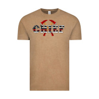 Vintage Coffee firefighter chief Vintage Tee - Artiststas