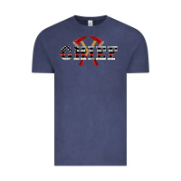 Vintage Denim firefighter chief Vintage Tee - Artiststas