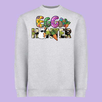 Egg Hunter Easter Day Heavyweight Sweatshirt Designed By Howdyjamesfarm