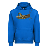 Cobalt Grasshopper Urban Hoodie - LillyAllenDesigns