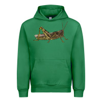 Emerald Grasshopper Urban Hoodie - LillyAllenDesigns