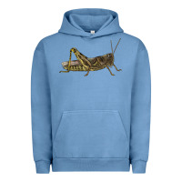 Pigment Pebble Blue Grasshopper Urban Hoodie - LillyAllenDesigns