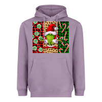 Lavender green christmas gnome Heavyweight Hoodie - FaDigitalArtStudio