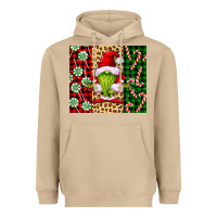 Mushroom green christmas gnome Heavyweight Hoodie - FaDigitalArtStudio