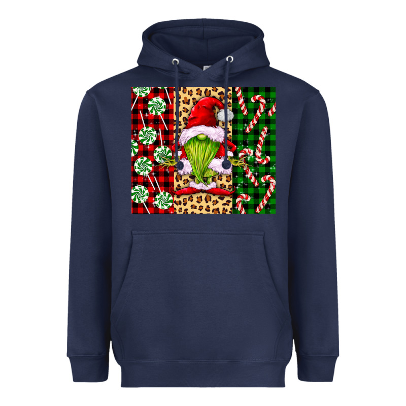 Green Christmas Gnome Heavyweight Hoodie by FaDigitalArtStudio | Teevron
