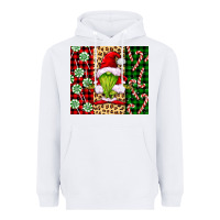 White green christmas gnome Heavyweight Hoodie - FaDigitalArtStudio