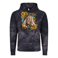 Cloud Black appaloosa horse with sunflowers and western background Vintage Hoodie - LillyAllenDesigns