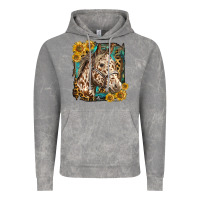 Cloud Rock appaloosa horse with sunflowers and western background Vintage Hoodie - LillyAllenDesigns