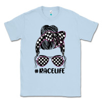 Dusty Blue race life Classic Tee - JahusDesignShop