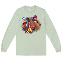 Matcha America afro girl sneakers Long Sleeve Tee - RanaPortraitStore
