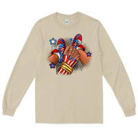 Mushroom America afro girl sneakers Long Sleeve Tee - RanaPortraitStore