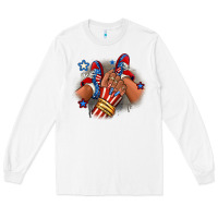 White America afro girl sneakers Long Sleeve Tee - RanaPortraitStore
