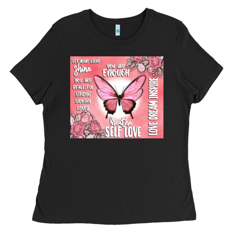 Self Love Ladies Tee by MaliasSmallBusiness | Teevron