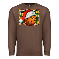 Chestnut basketball christmas Premium Sweatshirt - FaDigitalArtStudio