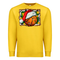 Lemon basketball christmas Premium Sweatshirt - FaDigitalArtStudio