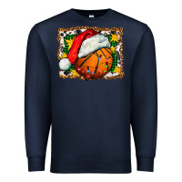 Navy basketball christmas Premium Sweatshirt - FaDigitalArtStudio