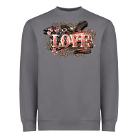 Storm Love America 4th of july Heavyweight Sweatshirt - HowdyJamesFarm