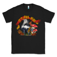 Black It's Fall Y'all Skunk Classic Tee - LillyAllenDesigns